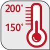 درجه حرارت تا 200 درجه سانتی گراد در سرخ کن جدید بدون روغن تفال FX1000