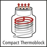 سیستم گرمایش Thermoblock در اسپرسوساز کاملا اتوماتیک کروپس KRUPS