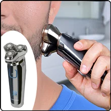 ریش تراش با بدنه کروم