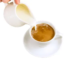 شیر و قهوه