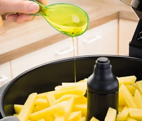 AH9500 سرخ کن یک قاشق روغن تفال 