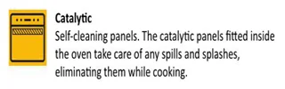 تمیزشدن خودکار  داخل فر توکار ویرپول با سیستم Catalytic