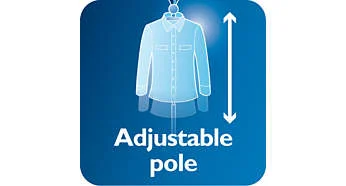 پایه قابل تنظیم در  اتو ایستاده فلیپس PHILIPS GC534