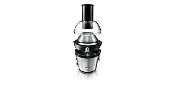 آبمیوه گیری فلیپس PHILIPS HR1863 در حالت جدا سازی