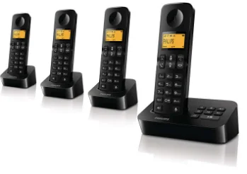 تلفن بی سیم دو ، سه و چهارگوشی فلیپس PHILIPS