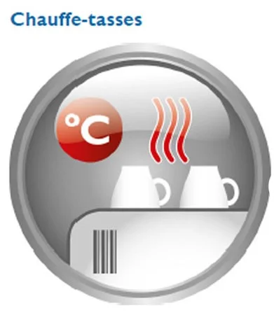 صفحه فنجان گرم کن اسپرسو وکاپوچینو ساز فلیپس PHILIPS