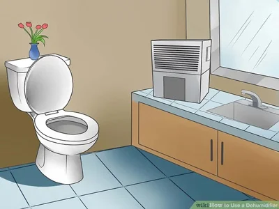 رطوبت گیر حمام