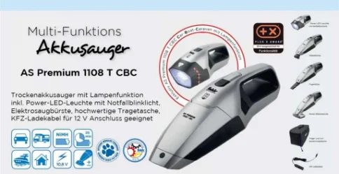 جاروشارژی فکیرAS PREMIUM 1108 T CBC