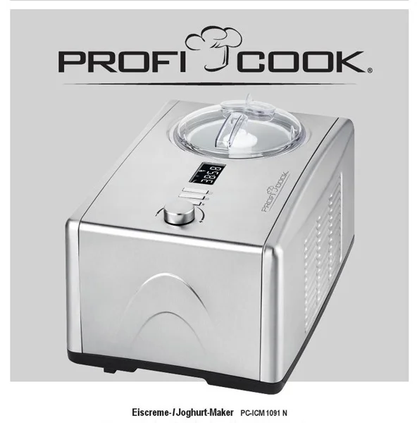 بستنی ساز کمپرسوردار پروفی کوک proficook