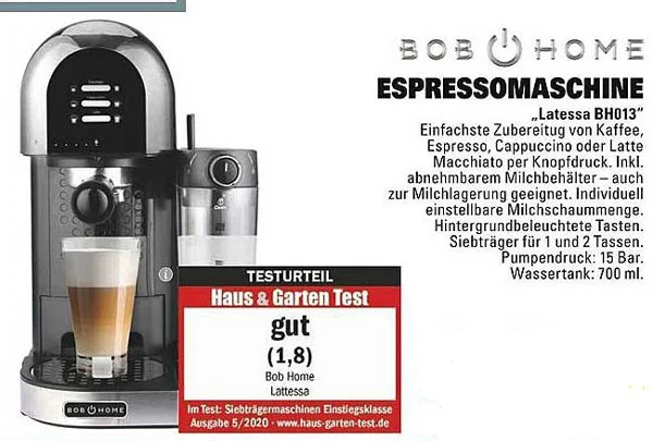 اسپرسوساز باب هوم آلمان 